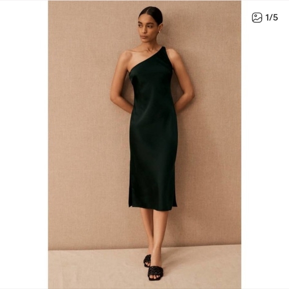 BHLDN Audrie Satin Dress 4 Black Anthropologie Wedding Guest Bridesmaid Vacation BHLDN Audrie Satin Dress 4 Black Anthropologie Wedding Guest Bridesmaid Vacation